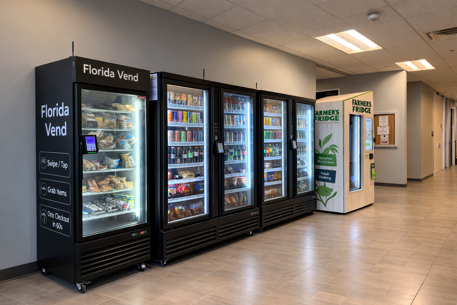 Modern vending convenience